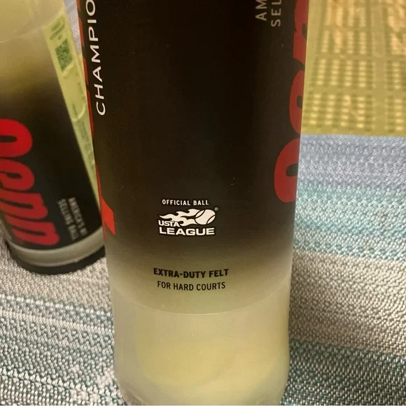 Head Tennis Ball Canisters - Red and Black - Picture 2 of 5